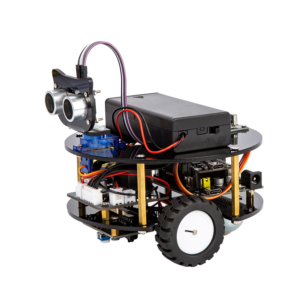 Интеллектуальный автомобильный комплект ESP32 Smart Turtle V2.0(без аккумулятора 18650, без зарядного устройства 18650)